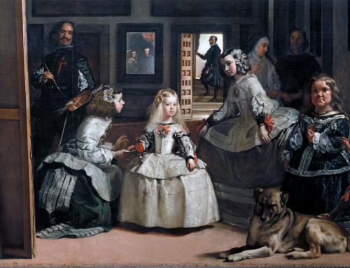 Velázquez con Mariángeles