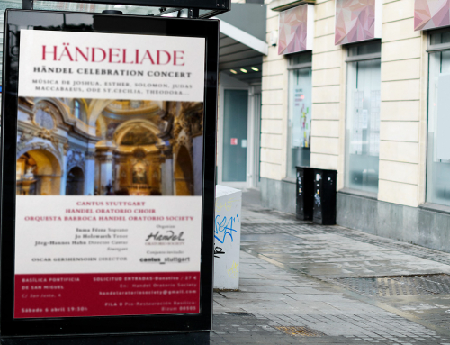 ¡Vuelve Händel! Concierto de la Händel Oratorio Society