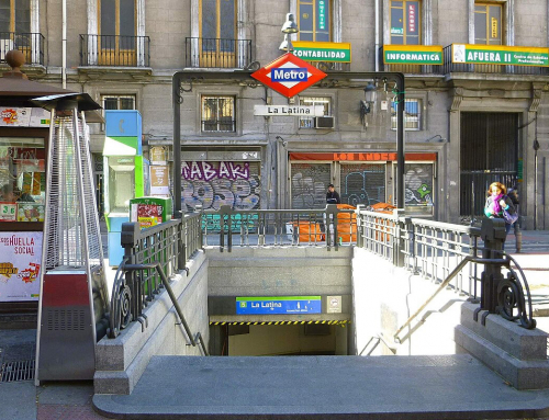 Iniciamos los paseos por Madrid con nuestro acompañante RAFA