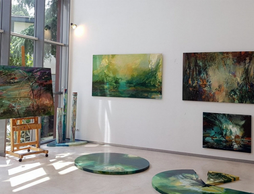 En el estudio de la pintora Marta Maldonado. Un recorrido por el proceso creativo